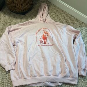 Pink Graphic Hoodie